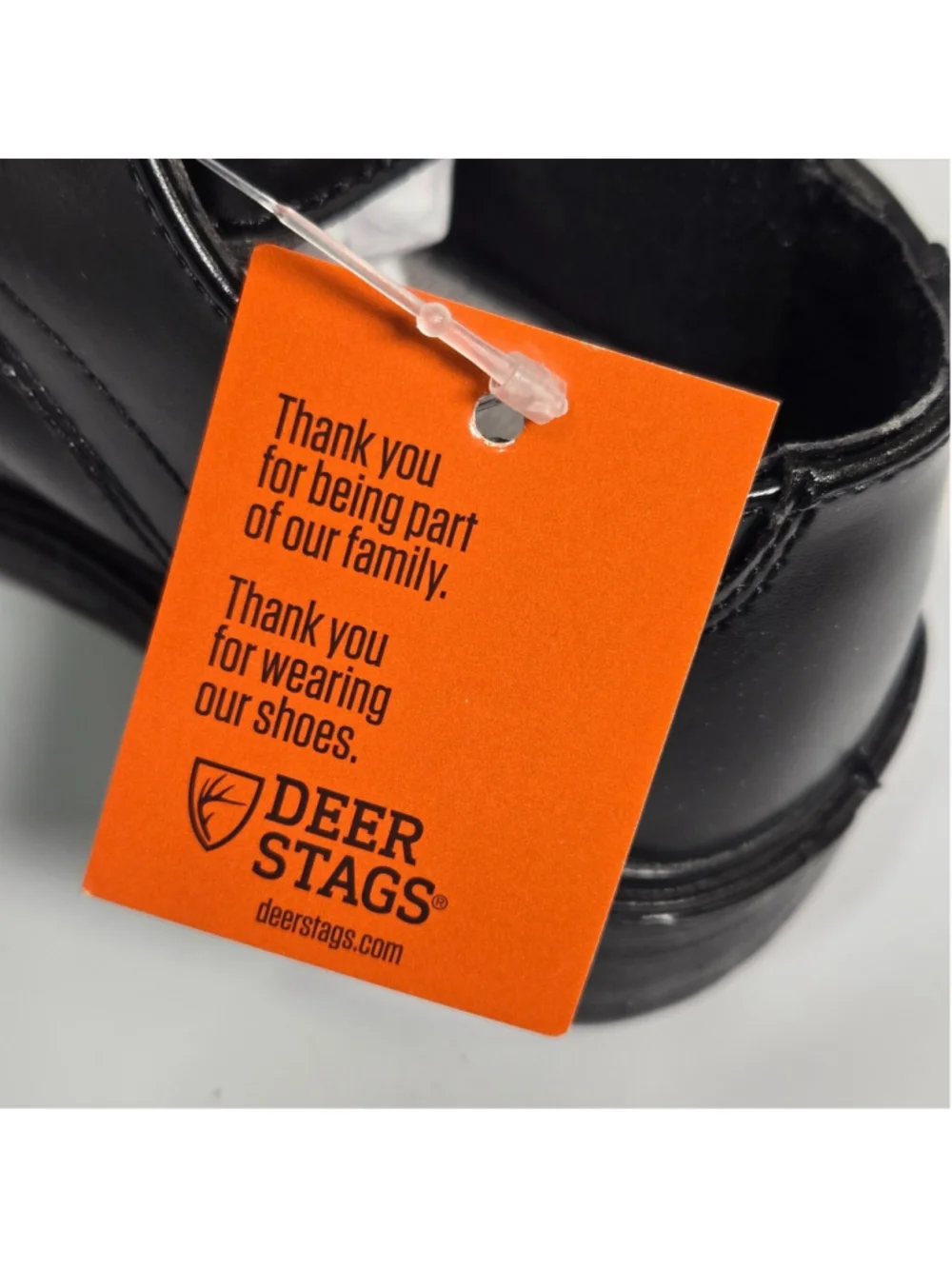 Deer Stags Gabe Boys Dress Shoes Toddler 8.5 Black Oxford School Uniform Wedding